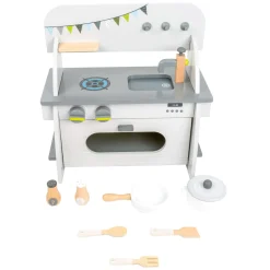 Small Foot - Houten Speelkeuken Compact, 9dlg.