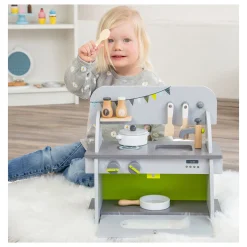 Small Foot - Houten Speelkeuken Compact, 9dlg.