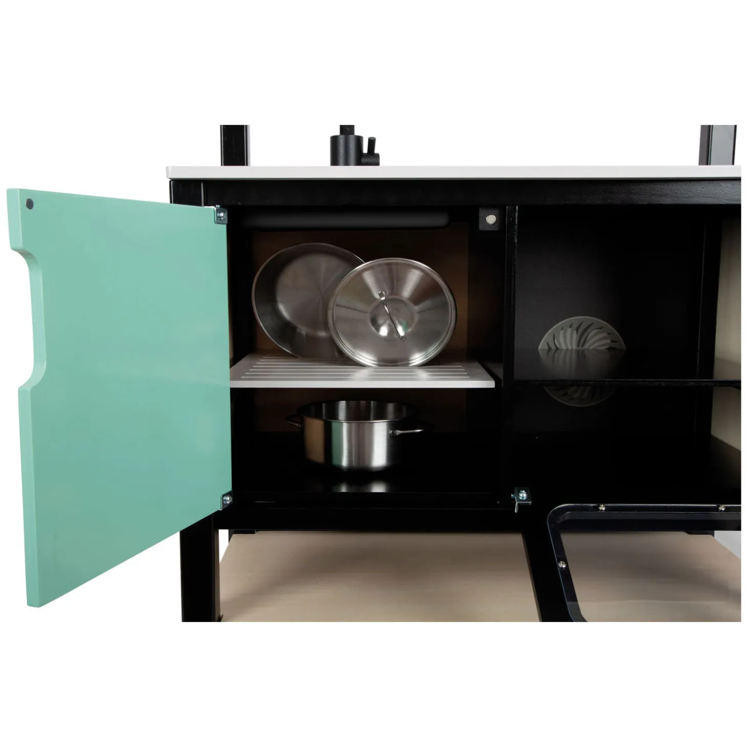 Small Foot - Houten Speelkeuken Industrieel, 6dlg.