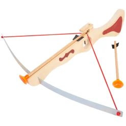 Small Foot - Houten Sportkruisboog met Doelwitbord, 4dlg.