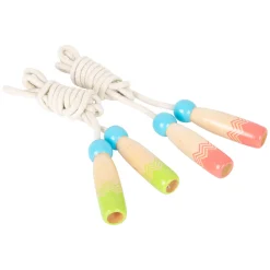 Small Foot - Houten Springtouw met Patroon, set van 2