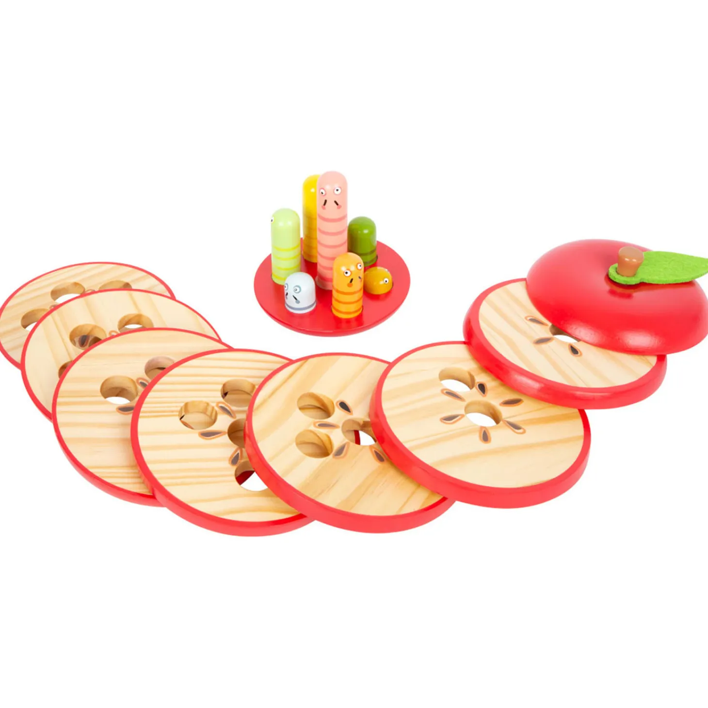 Small Foot - Houten Stapelspel Appel