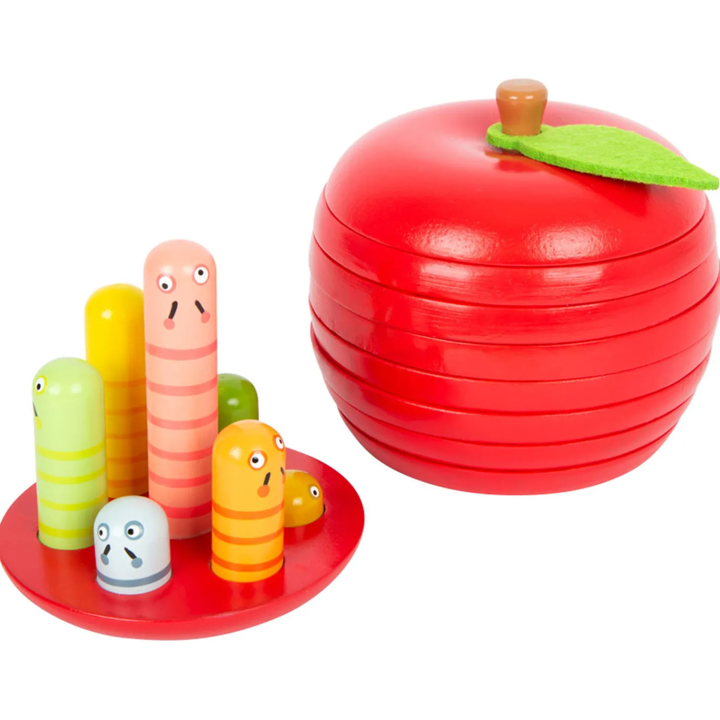 Small Foot - Houten Stapelspel Appel