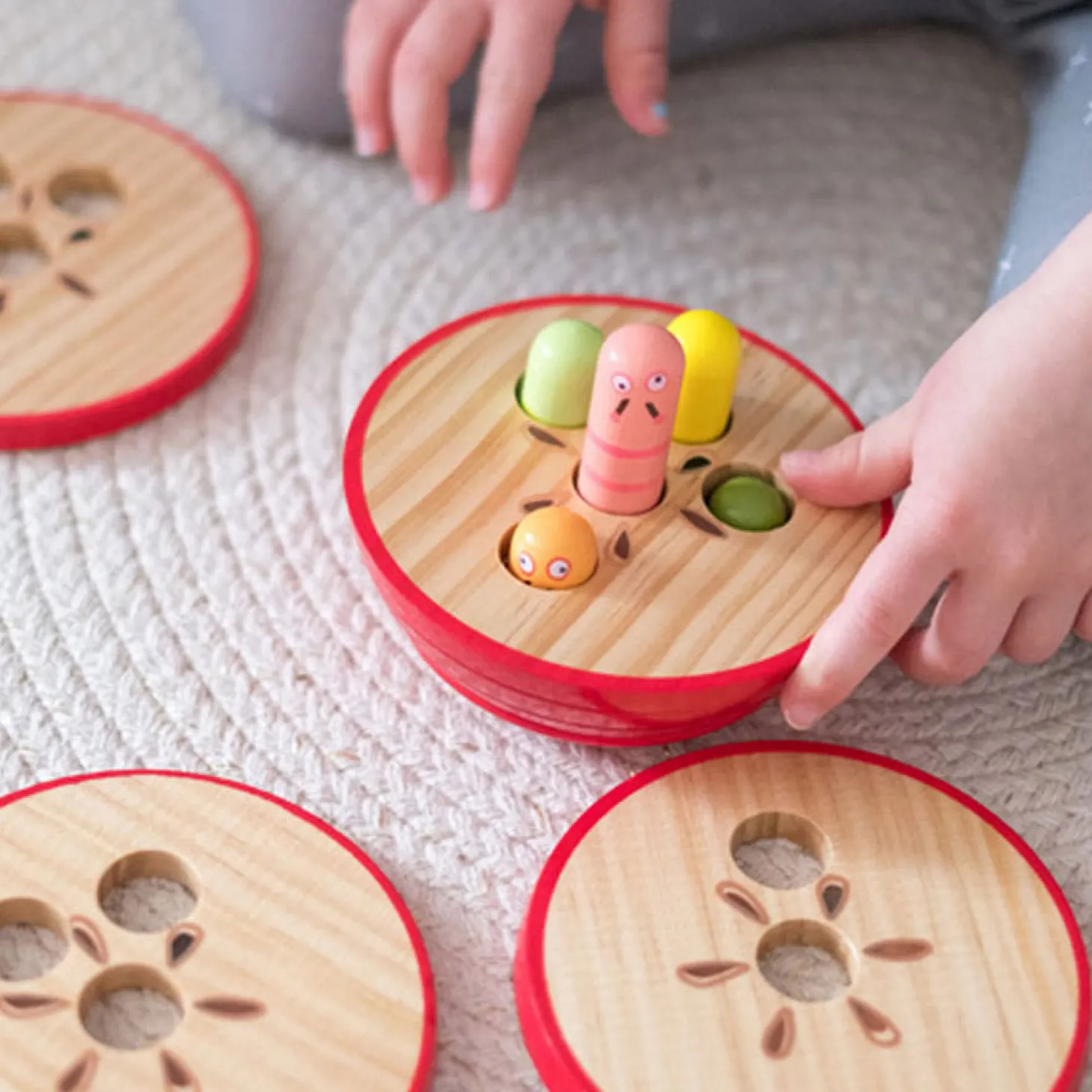 Small Foot - Houten Stapelspel Appel