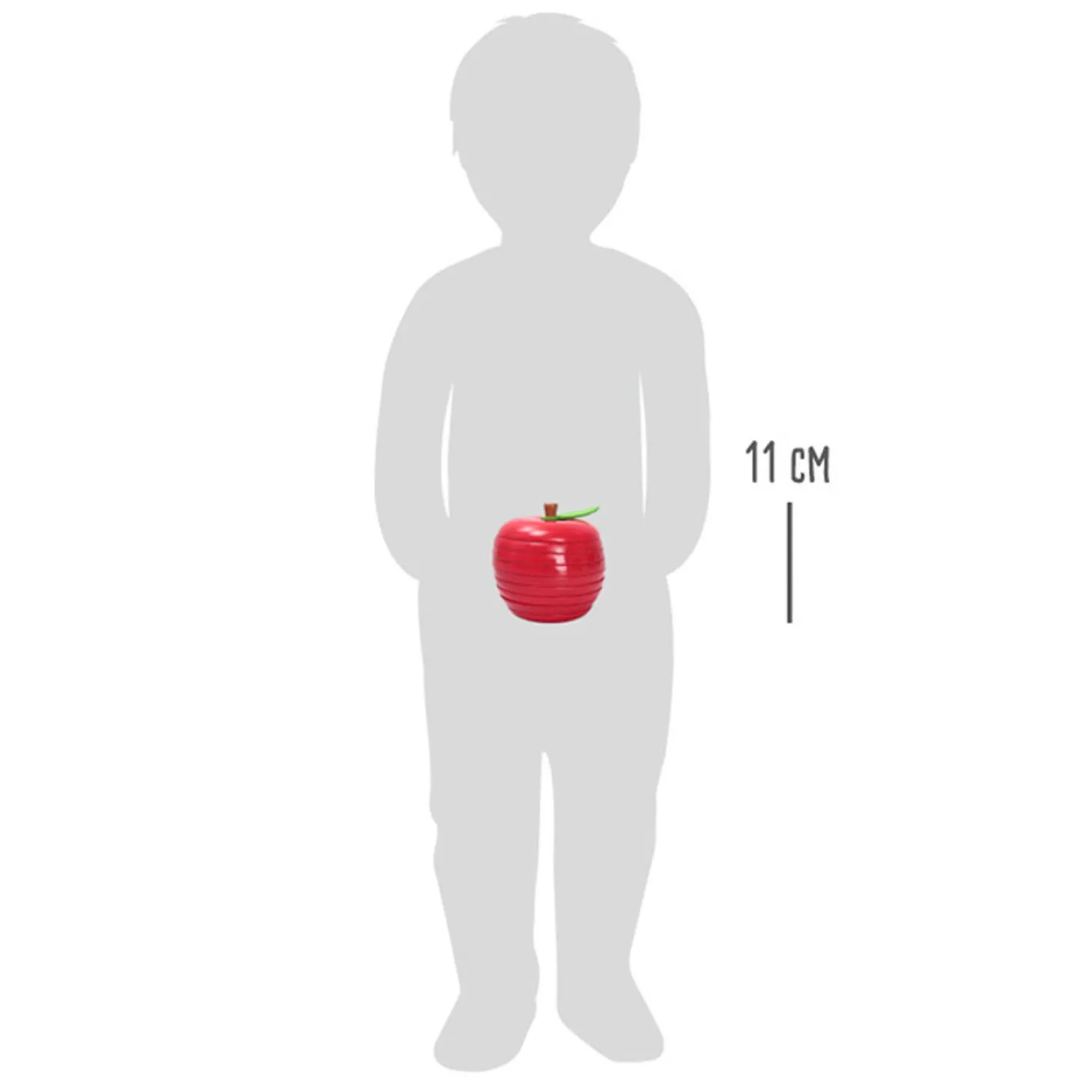 Small Foot - Houten Stapelspel Appel