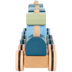 Small Foot - Houten Stapelblokkentrein Arctic, 16dlg.