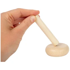 Small Foot - Houten Stapeltoren Dier Pastel, 6dlg.