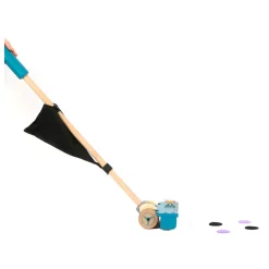 Small Foot - Houten Stofzuiger met Gekleurde Klittenband Stippen, 12dlg.