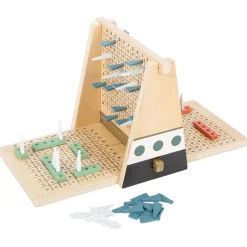 Small Foot  -  Houten Strategie Spel Slag om de Schepen