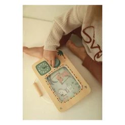 Small Foot - Houten Televisie Muziekdoos Safari FSC