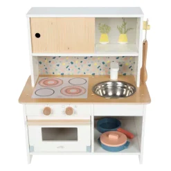 Small Foot - Houten Terrazzo Speelkeuken Compact