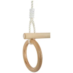 Small Foot - Houten Trapeze met Gymnastiekringen, 100cm