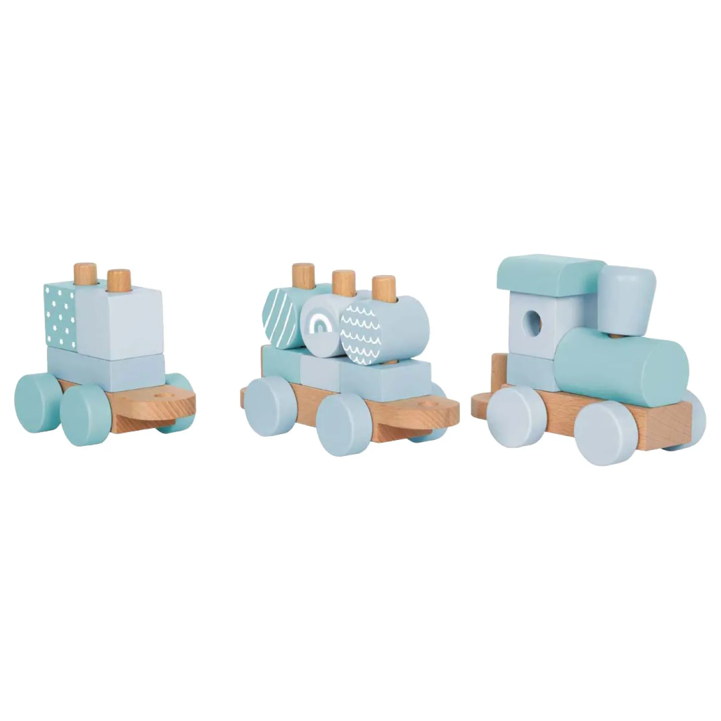 Small Foot - Houten Trein Blauw