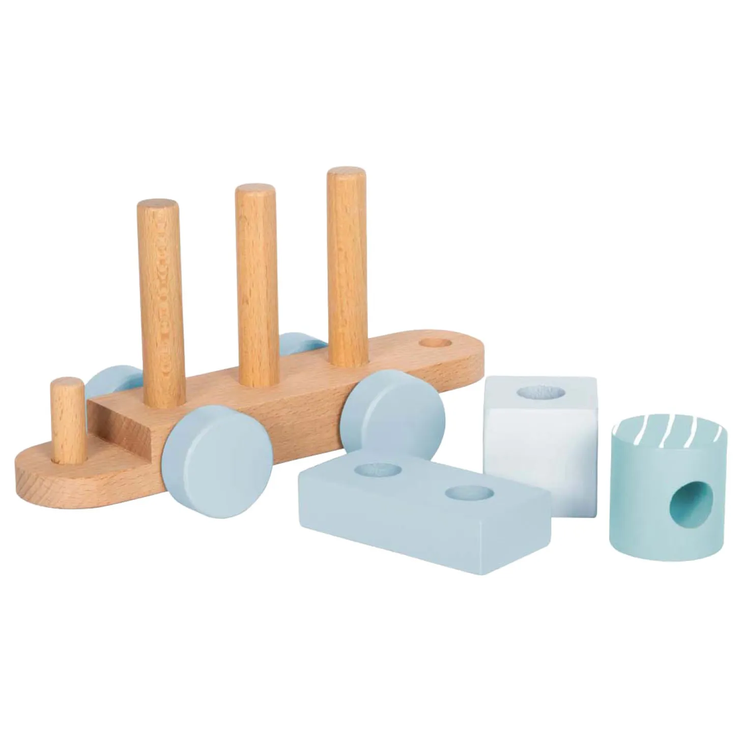 Small Foot - Houten Trein Blauw