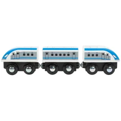 Small Foot - Houten Treinset met Brug, 60dlg.