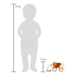 Small Foot - Houten Trekcavia