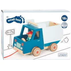 Small Foot - Houten Trekfiguur Kiepvrachtwagen