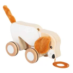 Small Foot - Houten Trekhond met Knisperende Oren
