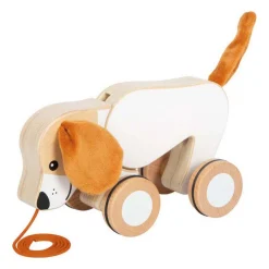 Small Foot - Houten Trekhond met Knisperende Oren