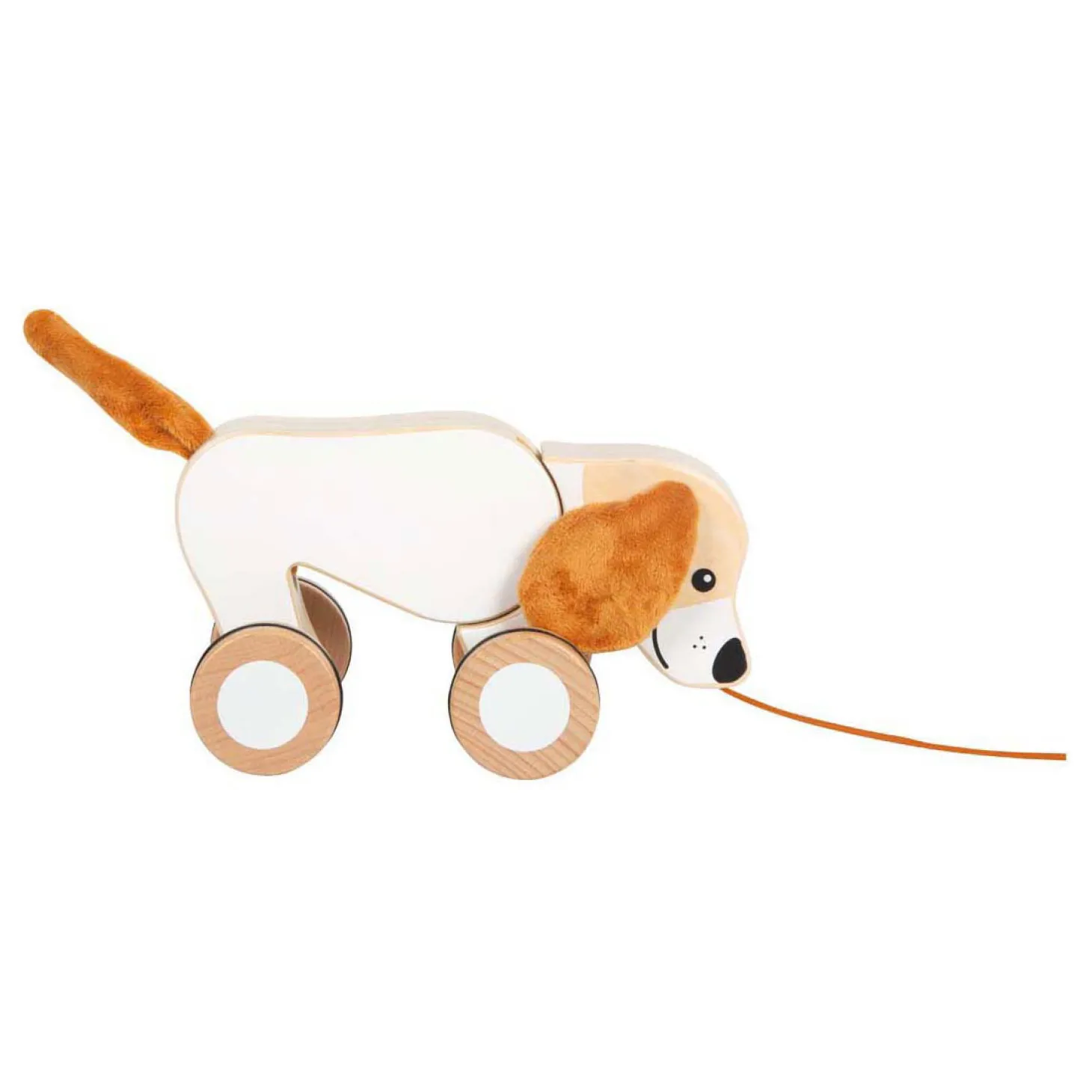 Small Foot - Houten Trekhond met Knisperende Oren