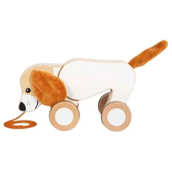 Small Foot - Houten Trekhond met Knisperende Oren