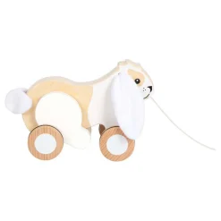 Small Foot - Houten Trekkonijn met Knisperende Oren