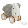Small Foot - Houten Trekolifant met Knisperende Oren