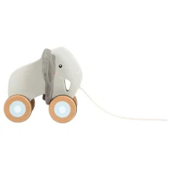 Small Foot - Houten Trekolifant met Knisperende Oren