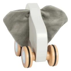 Small Foot - Houten Trekolifant met Knisperende Oren