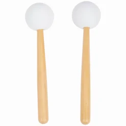 Small Foot - Houten Trommel Wilde Dieren met Stokken, 3dlg.