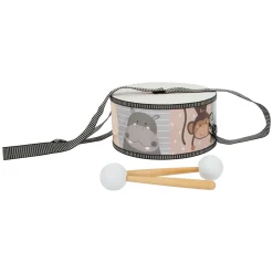 Small Foot - Houten Trommel Wilde Dieren met Stokken, 3dlg.