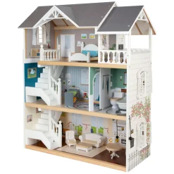 Small Foot - Houten Urban Villa Poppenhuis met Accessoires, 13dlg.