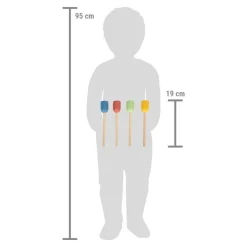 Small Foot - Houten Vang de Bal Set, Set van 4