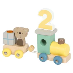 Small Foot - Houten Verjaardagtrein met Dieren