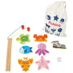 Small Foot - Houten Vishengel Reisspel