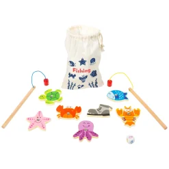 Small Foot - Houten Vishengel Reisspel