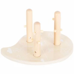 Small Foot - Houten Vormen en Sorterten Motoriek Stapelspeelgoed, 10dlg.