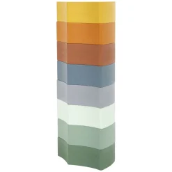 Small Foot - Houten Vormenpuzzel Safari Rond, 24st.