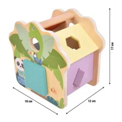 Small Foot - Houten Vormenstoof Jungle Friends FSC