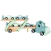 Small Foot - Houten Vrachtwagen Transporter Chicago met Auto's, 9dlg.