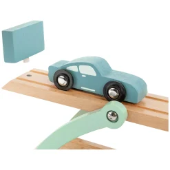 Small Foot - Houten Vrachtwagen Transporter Chicago met Auto's, 9dlg.