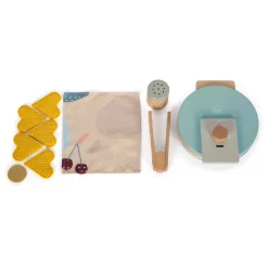 Small Foot - Houten Wafelijzer Speelset, 10dlg.