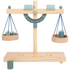 Small Foot - Houten Weegschaal met Gewichten, 5dlg.