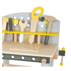 Small Foot - Houten Werkbank Compact Miniwob, 34dlg.