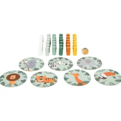 Small Foot  -  Houten Wiebeltoren Safari Spel