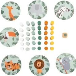 Small Foot  -  Houten Wiebeltoren Safari Spel