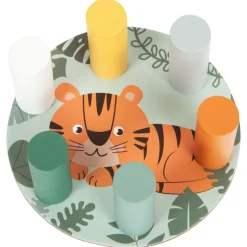 Small Foot  -  Houten Wiebeltoren Safari Spel