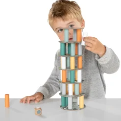 Small Foot  -  Houten Wiebeltoren Safari Spel