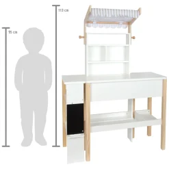 Small Foot - Houten Winkel Wit Compact