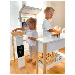Small Foot - Houten Winkel Wit Compact